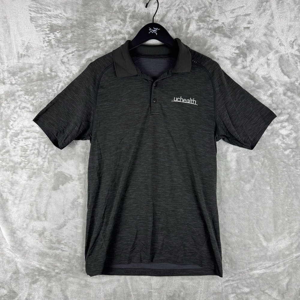 Lululemon Polo Shirt Performance Lightweight Utility Golf Stretch Mens S/M